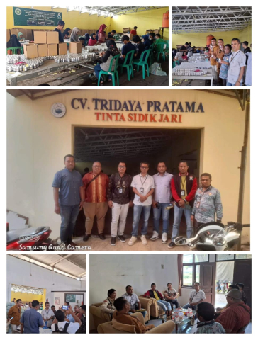 Suasana di CV. Tridaya Pratama 