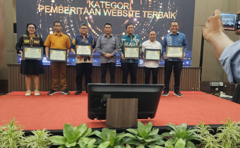 Bawaslu Kab/Kota yang mendapatkan Penghargaan Pengelolaan Berita webasite Terbaik